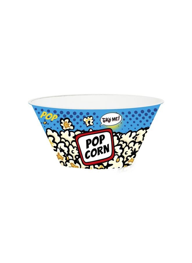 HEREVIN Blue Popcorn Printed Snack Bowl 750Ml - Image 3